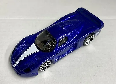 Hot Wheels 2007 Mystery Cars Maserati MC12 Metalflake Blue - Loose - • $8.50