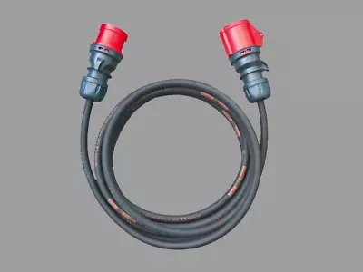 400v / 415v 3 Phase 32A 5-Pin Extension Lead - H07RN-F 6.0mm Cable • £33.45