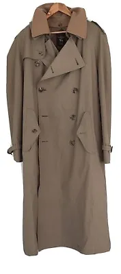 HART SCHAFFNER MARX MEN'S BURNETT TRENCH COAT Size 42L • $200