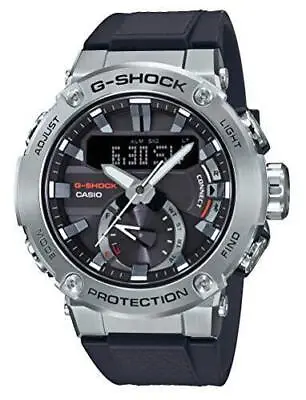 CASIO Watch G-SHOCK G-STEEL Solar Carbon Core Guard GST-B200-1AJF Men's • $650.61