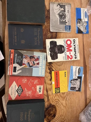 £7.99 • Buy Collection Of Old Camera Books/catalogues/ Guides