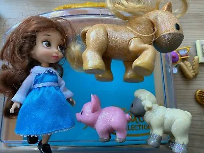 £14.99 • Buy Disney Store Animators Collection Belle Princess Toy Doll Accessories Pig Horse