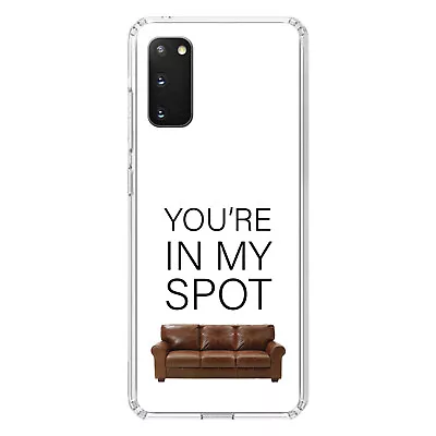$20 • Buy Clear Case For Galaxy S (Pick Model) Brown Couch  You're In My Spot 