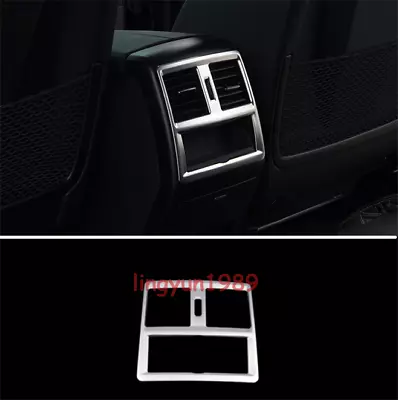 Stainless Steel Rear Air Vent Outlet Cover Trim For Benz GL GLE GLS ML 2013-2019 • $52.69