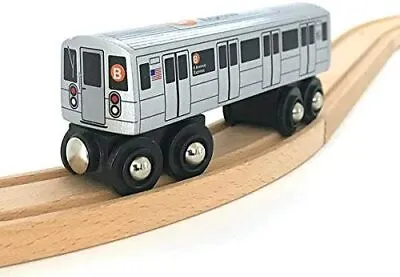 Munipals MP01-110B Wooden Subway B Train NYC MTA Sixth Avenue Express Bronx  • $24.95