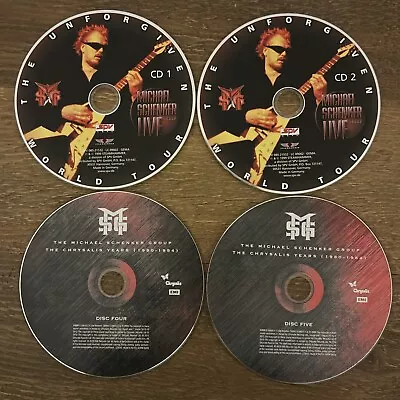 Msg Michael Schenker Group Live & The Chrysalis Years Cds (discs Only) • $3.14