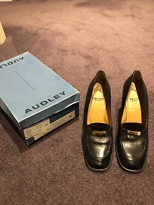 £5.90 • Buy Audley Shoes Black Heel Size 38