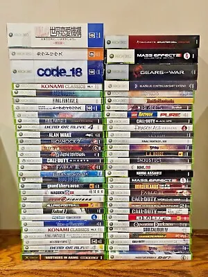 XBOX 360 Games Lot Tested Pick & Choose • $7.88