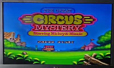 The Great Circus Mystery Mickey Mouse (Super Nintendo SNES 1994) - Tested Cart • $27