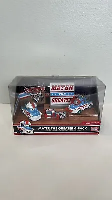 Disney Pixar Cars Mater The Greater 4 Pack Scuba Mater With Lug And Nutty  2009 • $150