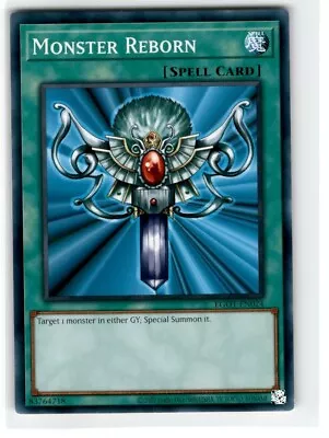 Yu-Gi-Oh! Monster Reborn Common EGO1-EN024 Lightly Played Unlimited • $1.84