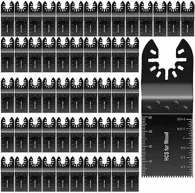 10-100x Oscillating Multi Tool Blades Universal Saw Blade 34mm Wood Metal Cutter • £41.39