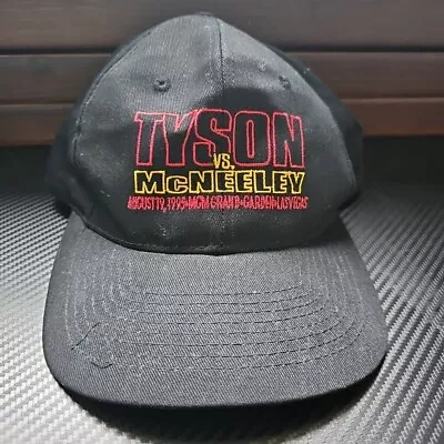Tyson V. McNeeley 8.19.1995 MGM Grand Garden Las Vegas Adjustable Hat • $30