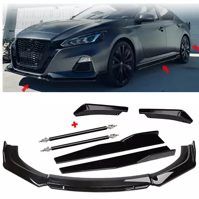 $69.99 • Buy Front Bumper Lip Spoiler Splitter Side Skirt Rear For Nissan Altima 2019-2023