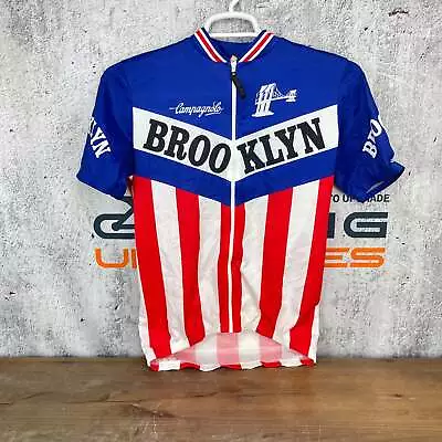 $83.95 • Buy Vintage! Giordana Brooklyn Medium Men's Cycling Jersey Short Sleeve