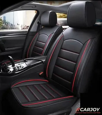 Full Black PU Leather Car Seat Covers For Holden Astra Colorado Cruze Captiva • $143.10