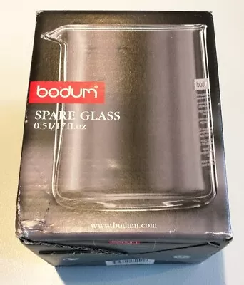 £16 • Buy Bodum Spare Cafetiere Glass  0.5L  4 Espresso Cup Size