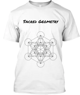 Sacred Geometry Line2 T-Shirt Made In The USA Size S To 5XL • $22.57