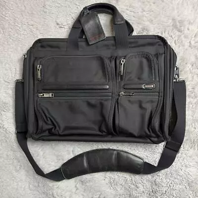 Tumi 26108DH 2-way Business Bag Briefcase Organizer Brief Black Used In Japan • $174