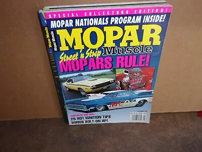 Mopar Muscle Magazine September 1992 • $3