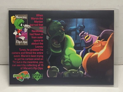 $1.25 • Buy 1996-97 Upper Deck Space Jam Marvin's Flip Clips #F2 Michael Jordan Playing Golf