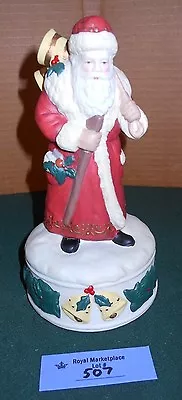 Thomas L. Cathey MIDWEST Cannon Falls MUSICAL Santa Figurine • $22