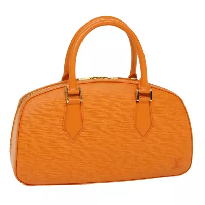 LOUIS VUITTON Epi Jasmine Hand Bag 2way Orange Mandarin M5208H LV Auth 53312 • $619.20