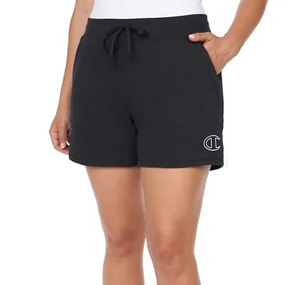Champion Ladies' French Terry Sueded Short Black Size Small - NWT • $14.99
