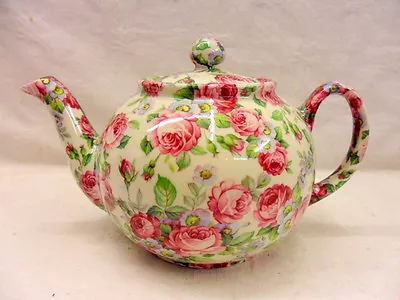 £22.99 • Buy Heron Cross Pottery Rosalind Design 2 Cup Teapot Made In UK.