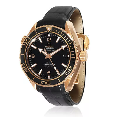 Omega Seamaster Planet Ocean 232.63.46.21.01.001 Men's Watch In 18kt Rose Gold • $31865.24