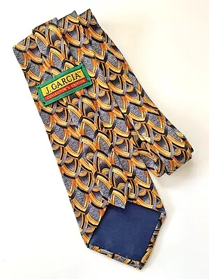 J. Garcia Men's Collector's Edition Tie Geometric **euc • $9.95