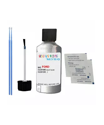 £6.39 • Buy Paint For Ford Ingot Silver 2 Chip Repair Car Paint Touch Up