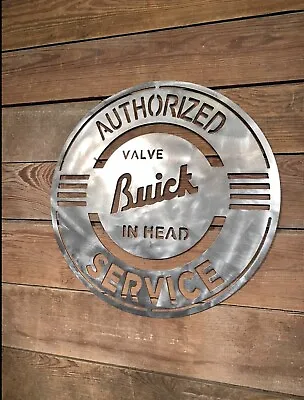 Buick Cars Service Sign Oil Gas Pump Vintage Antique Parts Garage Wildcat Rat • $55.99