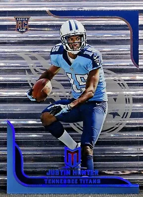 $3.87 • Buy Justin Hunter 2013 Momentum Clear Cut RC Tennessee Titians #148 Acetate Rookie