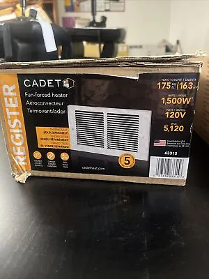 Cadet Register  Fan Forced Wall Heater RMC151W • $150