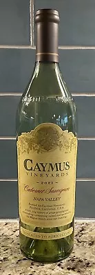 Caymus Vineyards 2021 Cabernet Sauvignon Napa Valley ONE LITER Empty Bottle • $10