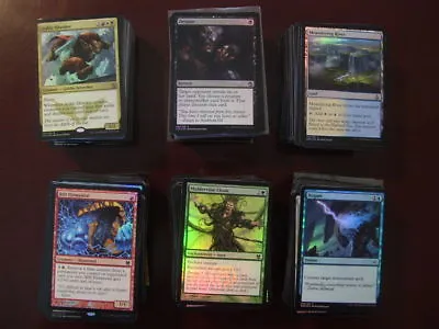 100 FOIL MtG Cards With 5 Rares Magic The Gathering Foils Collection CNY • $12.99
