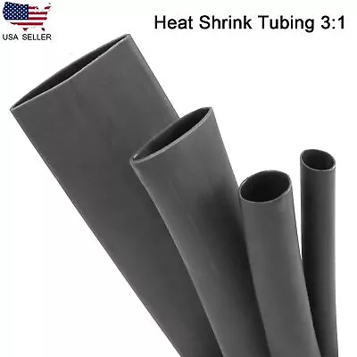 Heat Shrink Tubing 3:1 Marine Grade Wire Wrap Adhesive Glue Lined Waterproof • $14.99