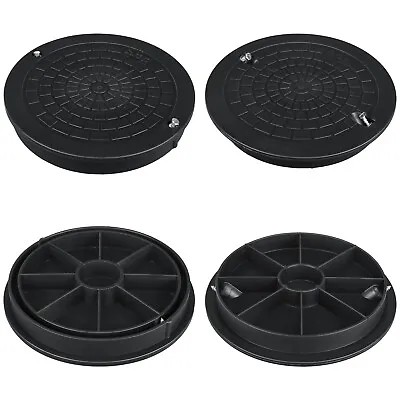 Manhole Cover 315mm 350mm 400mm 425mm Underground Drain Inspection Chamber Lid • £19.29