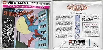 Gaf Viewmaster Amazing Spiderman 1977 Brand New Sealed 1977 Cartoon Favorite Bx3 • $39.99