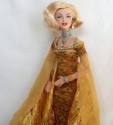 Barbie Marilyn Monroe  Stepping Out In Gustav Klimt  Fully ARTICULATED Body • $324.79