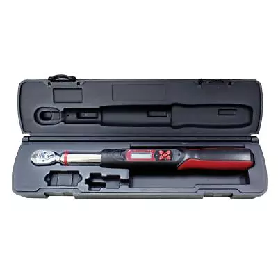 K-Tool Torque Wrench Digital 120-1195 Lb 3/8 Drive Steel/Rubber Black Chrome Red • $256.99