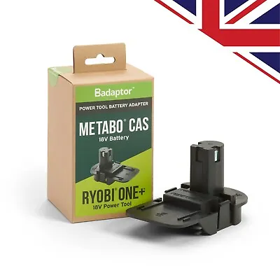 £24.99 • Buy Badaptor Metabo CAS Battery Adapter To Ryobi 18v One+ Tool