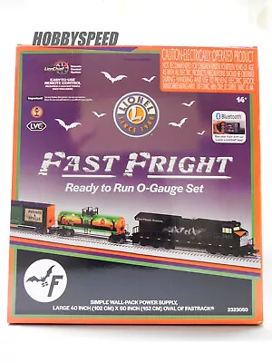 Lionel Fast Fright Halloween Lionchief 5.0 Diesel Train Set O Gauge 2323050 New • $428.84