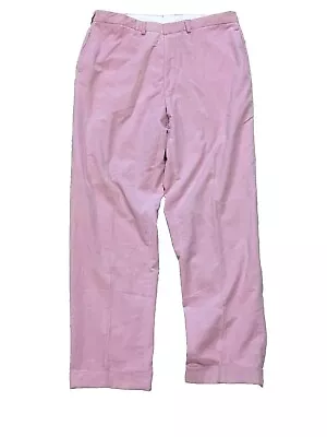 Ralph Lauren Polo Mens 36 X 32 (actual) Corduroy Pants Made In USA Vintage Pink • $114.99