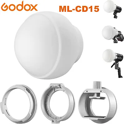 Godox ML-CD15 Flash Diffuser Modifier Diffusion Dome For V1 V860III TT685II ML60 • $24