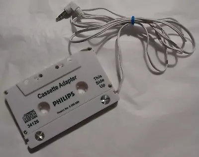 [TESTED] Philips MP3/CD Cassette Adapter (White) [Free Shipping] • $7.99