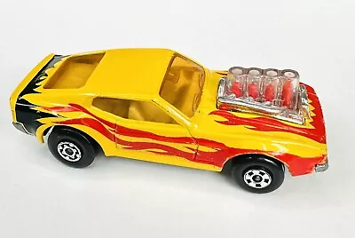 Matchbox Rolamatics 1973 Limited Edition Mustang Piston Popper Hot Popper Flame • $40