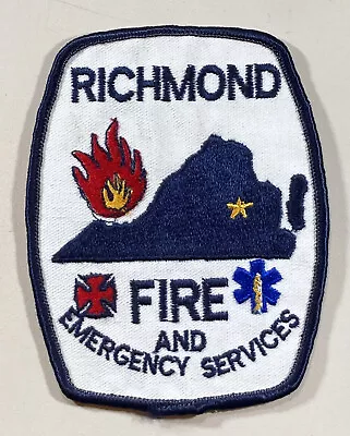 Richmond Virginia Fire & Emergency Services Patch • $6.95