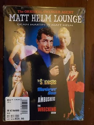 Matt Helm Lounge (Silencers/Wrecking Crew/Ambushers/Murderers Row) (DVD... • $150